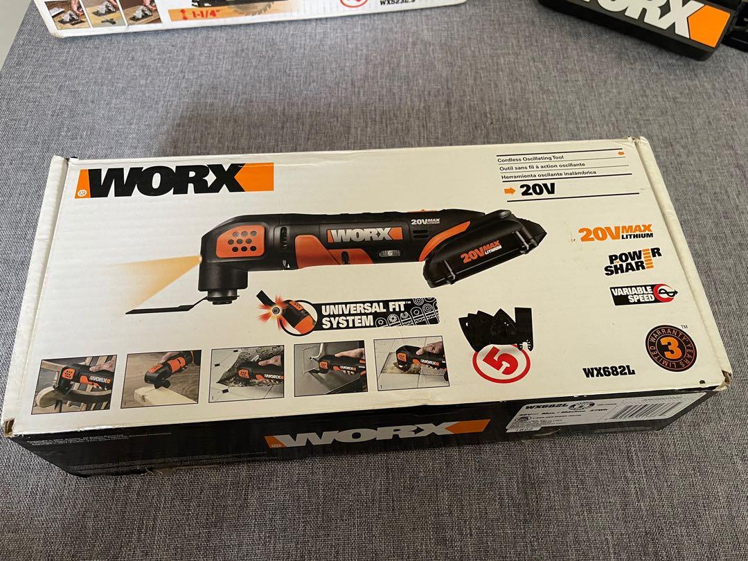20V WORX COMBO WORXSAW AND OSCILLATING TOOL CORDLESS Furniture Home Living Home Improvement Organisation Home Improvement Tools Accessories on Carousell