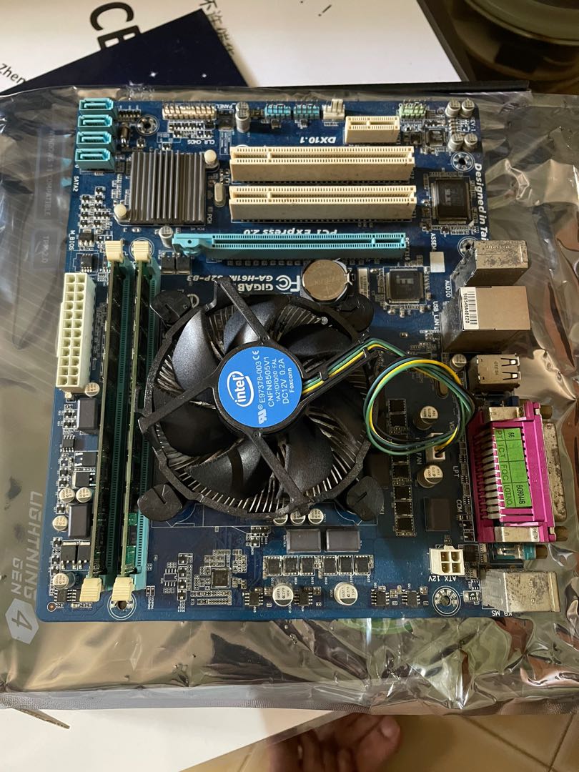 Gigabyte GA H61M SP2 B3 Intel i7 3770 8GB Ram Computers