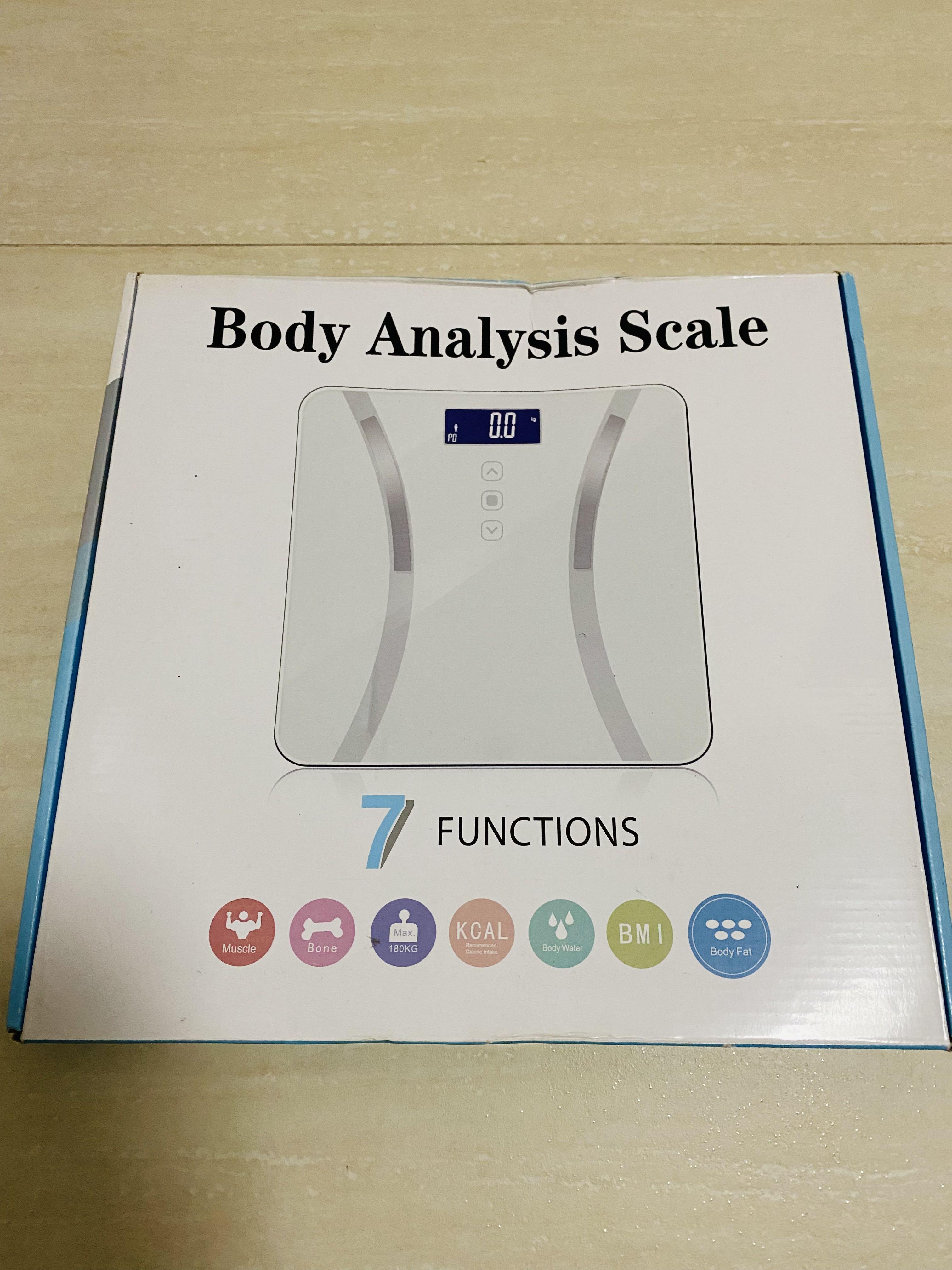 7 Body Analysis Scale, Health & Nutrition, Medical Supplies & Tools on ...