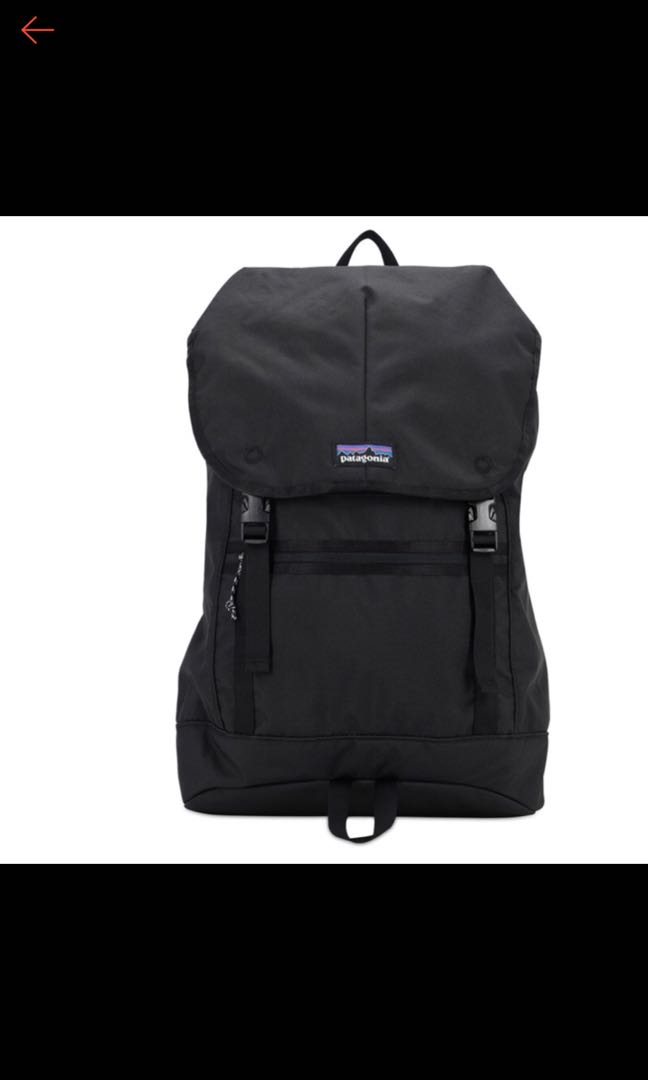 9.9成新｜Patagonia Arbor Classic Pack 25L 後背包黑色, 他的時尚