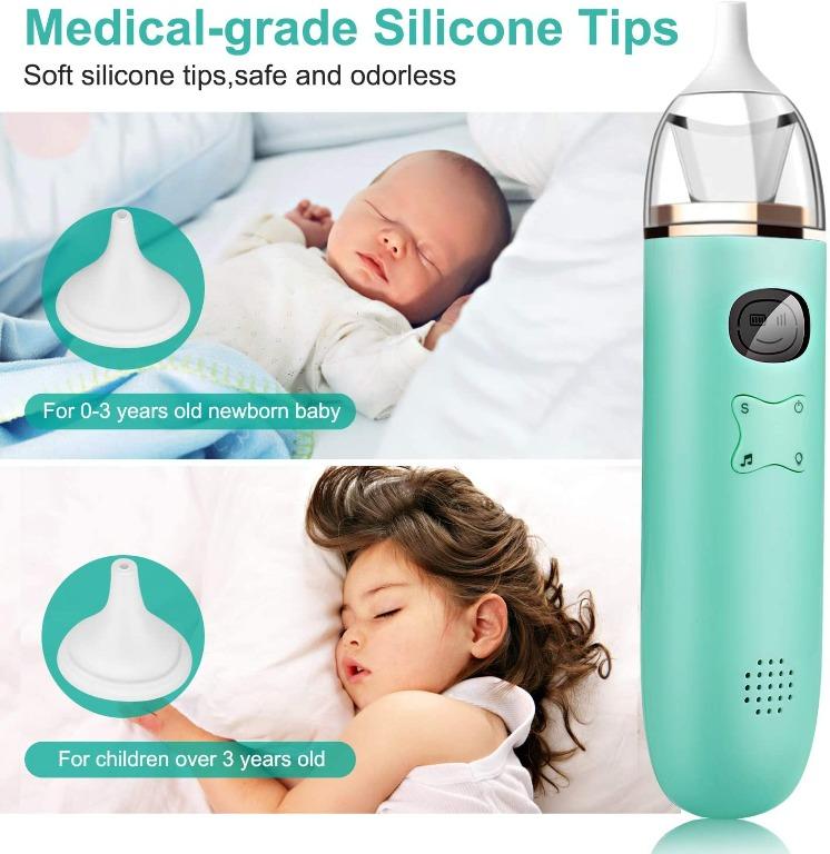 Watolt Baby Nasal Aspirator - Electric Nose Suction for Baby - Automatic  Booger Sucker for Infants - Battery Powered Snot Mucus Remover for Kids  Toddlers : Baby 