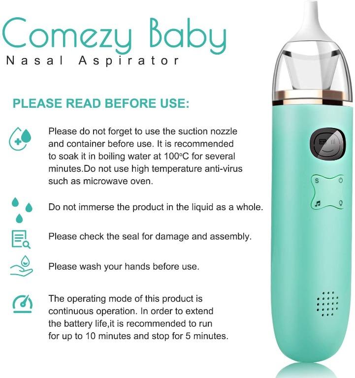 Battery operated clearance booger remover