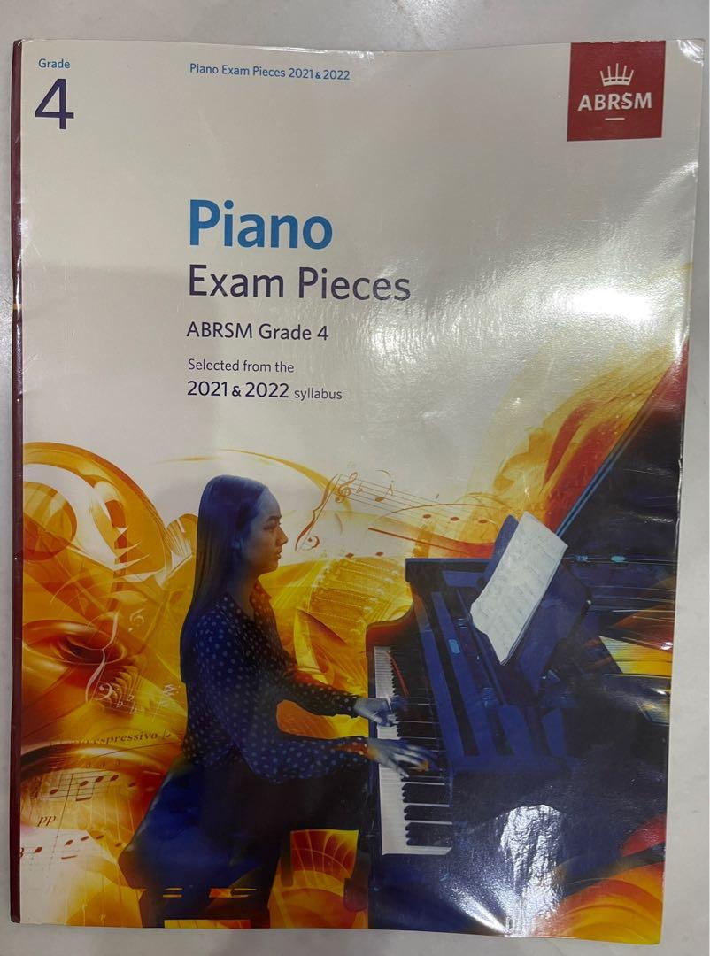 ABRSM Grade 4 piano exam pieces 2021/2022, Books & Stationery, Books on