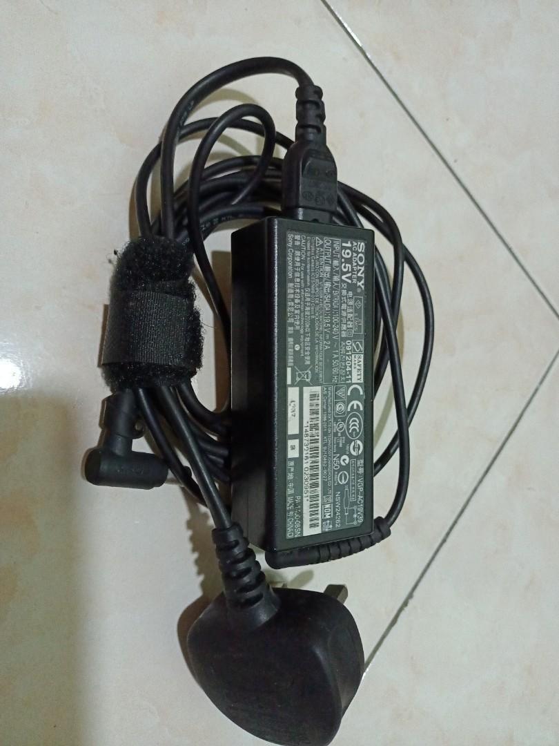 AC adapter laptop Sony vaio on Carousell