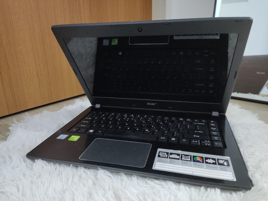 Acer Aspire E5 475G Nvidia 940MX Gaming Laptop Computers Tech