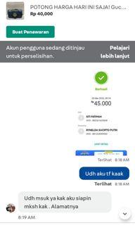 Ada yang sama kayak aku enggak? Udh transaksi tp akunnya dibanned