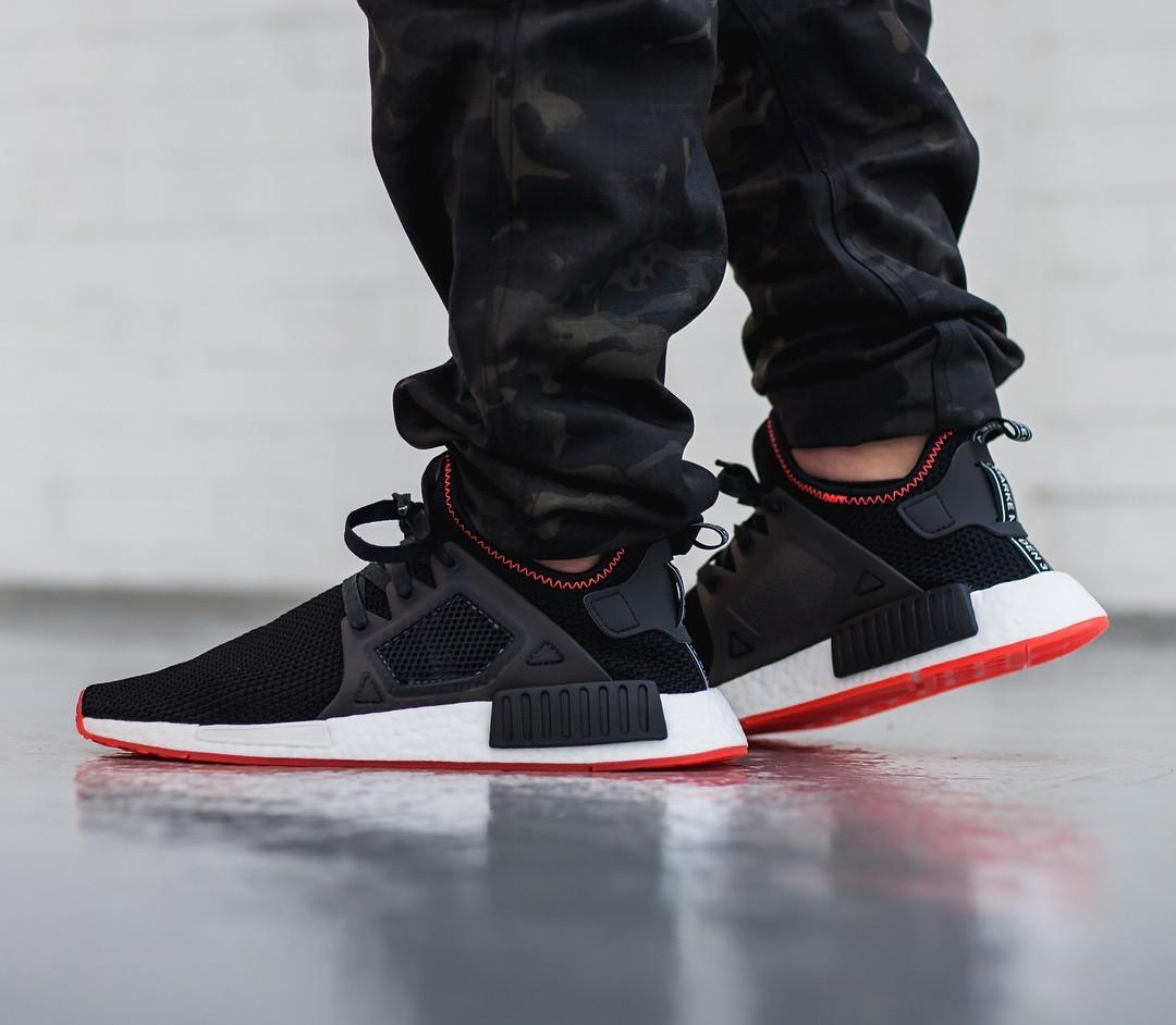 ADIDAS NMD XR1 Red Black Men's Fashion, Footwear, Sneakers on Carousell