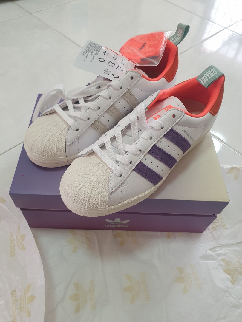 Girls slip on adidas top