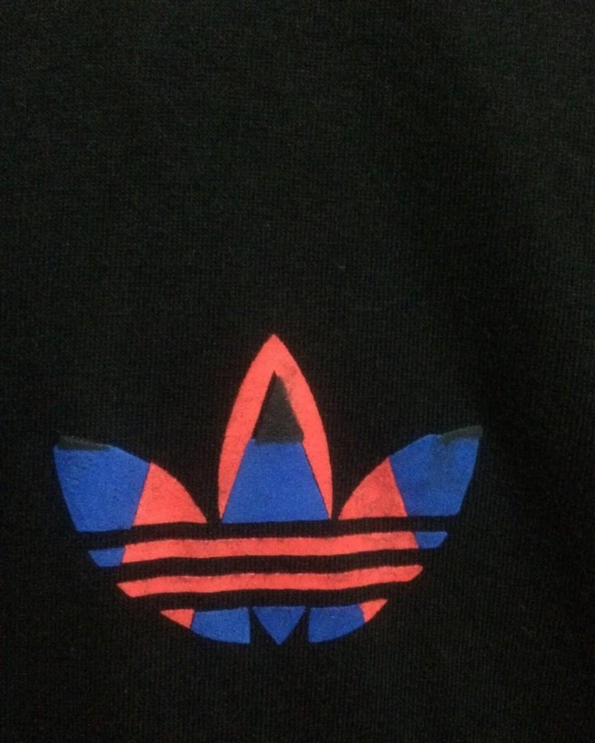 T shirt Adidas vintage adidas kembang 