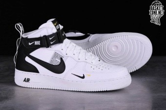 AIR FORCE 1 MID '07 LV8 Utility White, Men's Fashion, Footwear, Sneakers  on Carousell