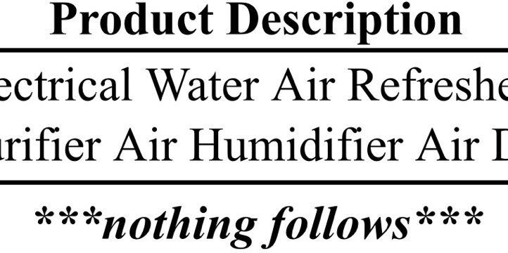 AIR HUMIDIFIER (Category: Home Fragrance) located in Manila. Submitted by franciscojof (Listing ID 1150054049, Image 3). Description: SELLING: Air Purifier Humidifier and Revitalizer 1000ml with LED Light = 3,000 PLS NOTE THAT THIS EQUIPMENT DOES NOT EMIT SMOKE OR WATER VAPOR Air Revitalizers Purifiers are unique and inexpensive machines that will help provide fresher, cleaner air, promoting a healthy harmonious living environment. Purifies and a