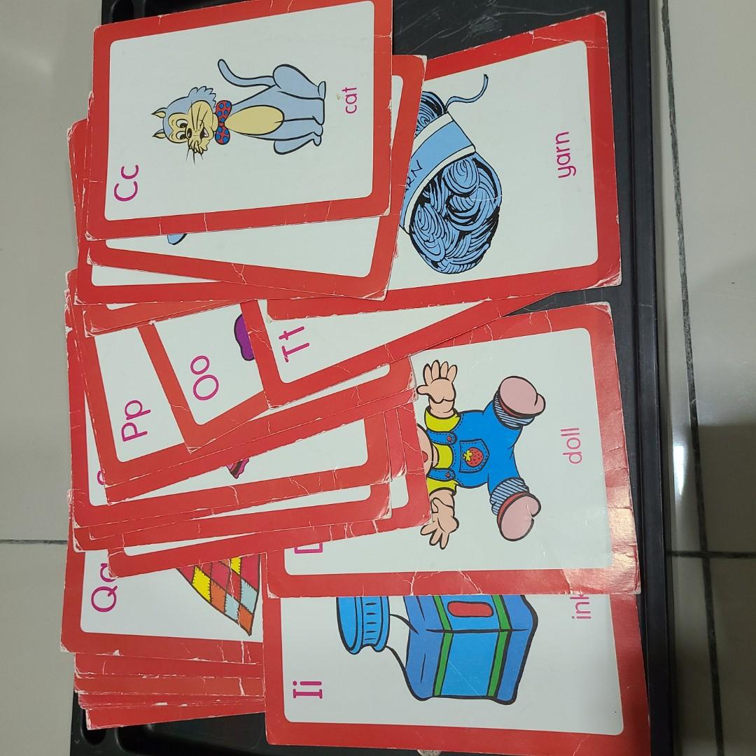 Albhabet Flash Cards on Carousell