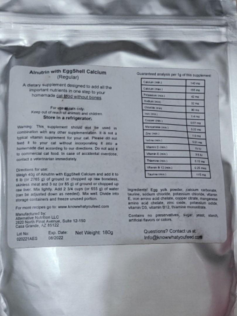 Alnutrin with calcium best sale