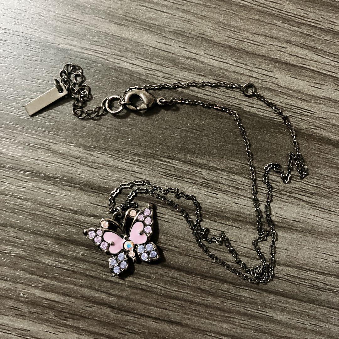 Anna sui store butterfly necklace