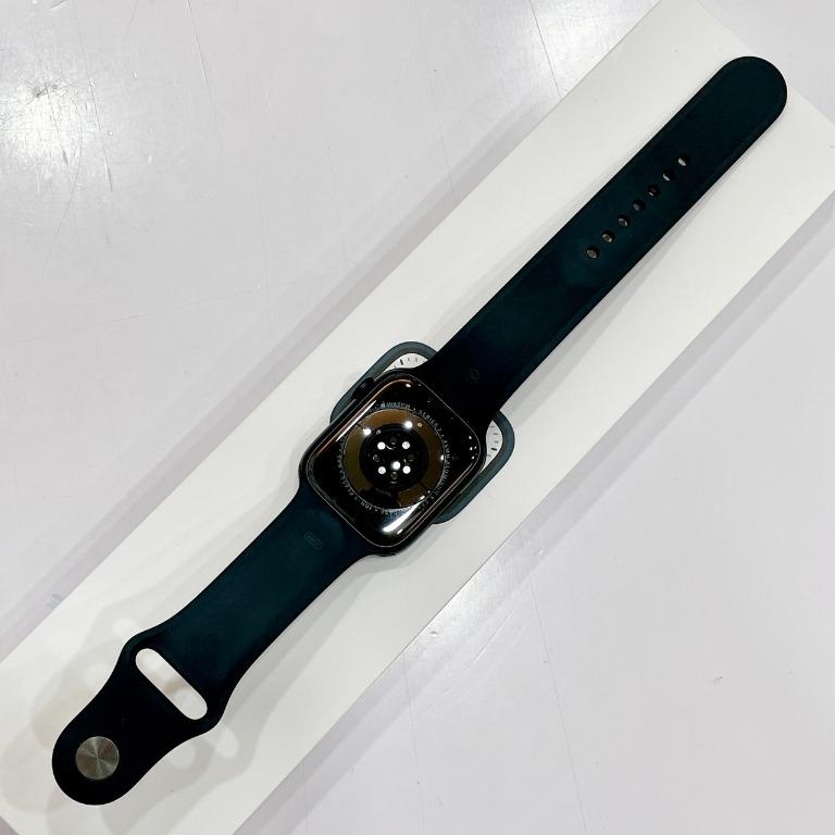 Apple Watch Series 7 LTE 45mm A2478 黑鋁運動錶帶#二手手錶#保固中