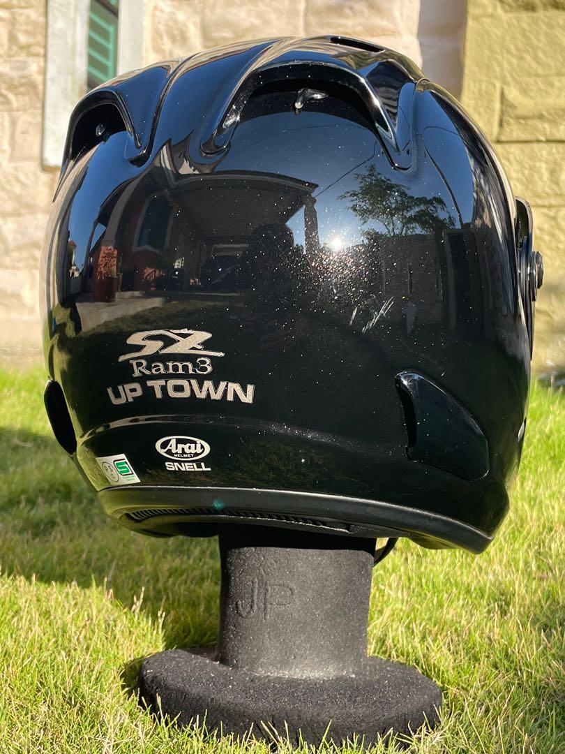 超人気高品質 Arai Carousell on Motorbikes L, black Glass Uptown Ram3 SZ セキュリティ・セーフティ