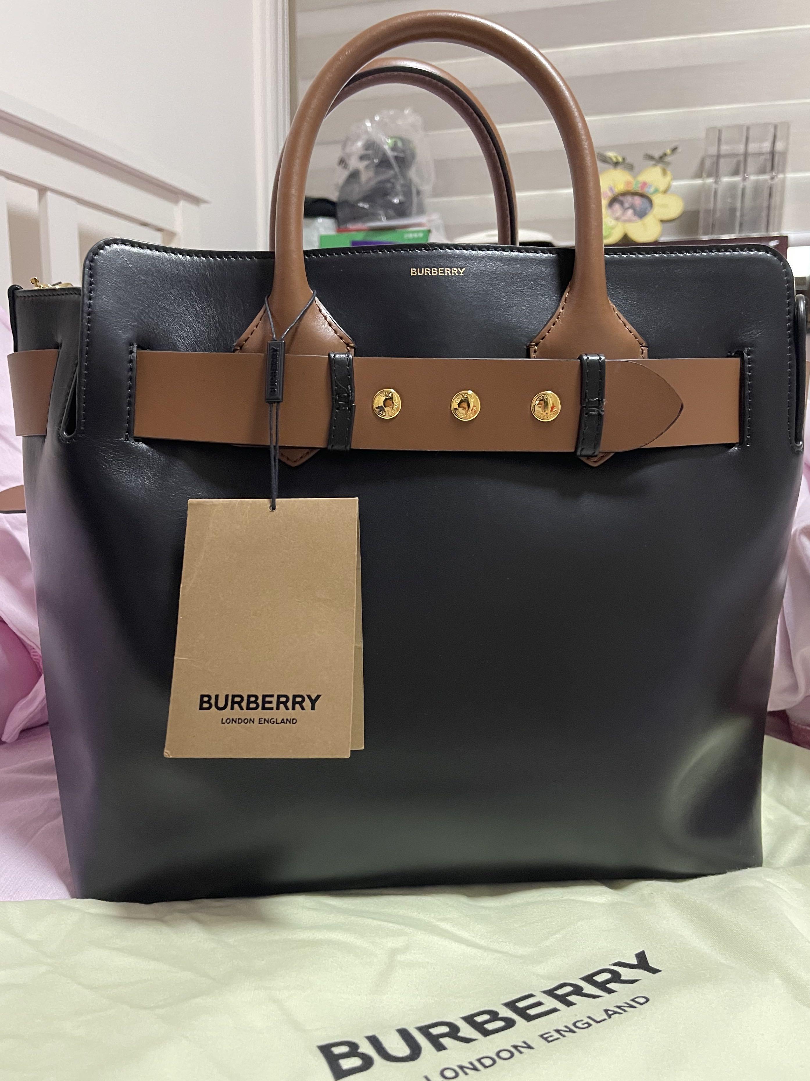 burberry belt tote