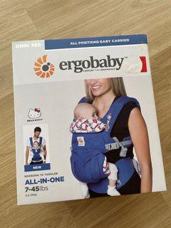 Authentic Ergobaby All in One Baby Carrier - Hello Kitty Limited Edition