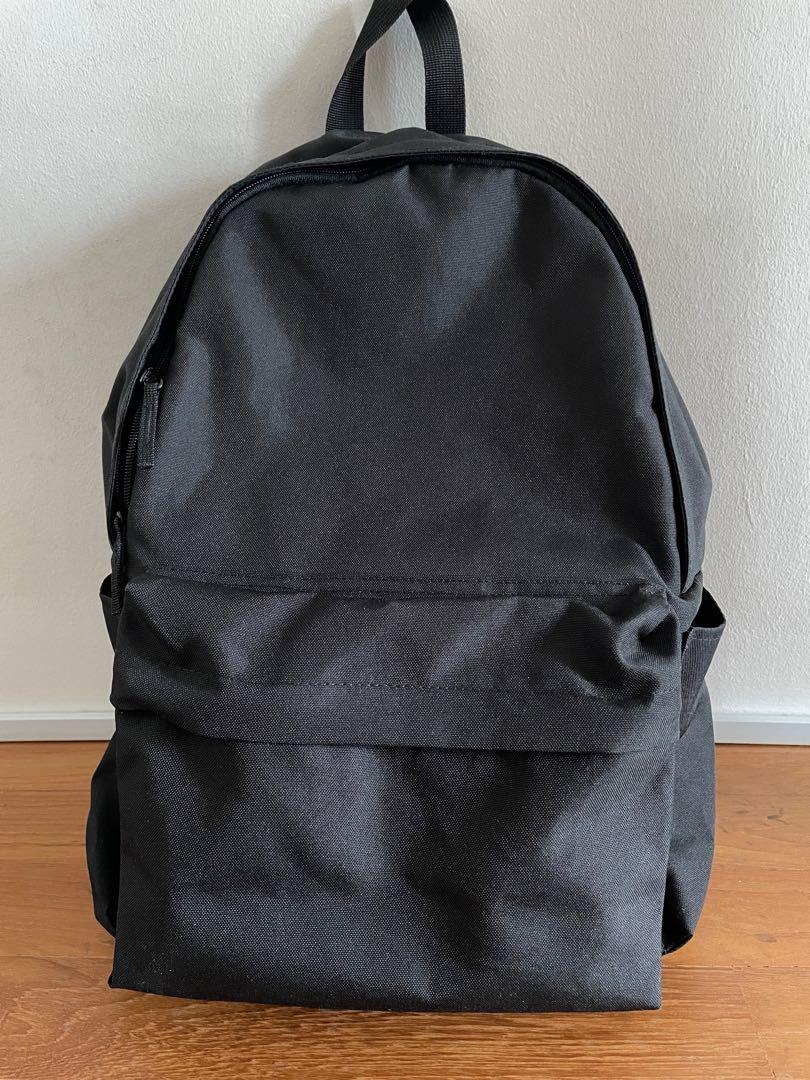 Authentic Muji Backpack Black, Men's Fashion, Bags, Backpacks on