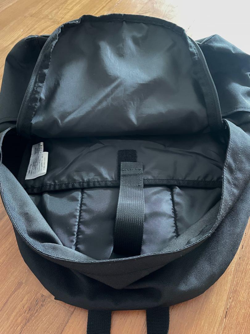 Authentic Muji Backpack Black, Men's Fashion, Bags, Backpacks on