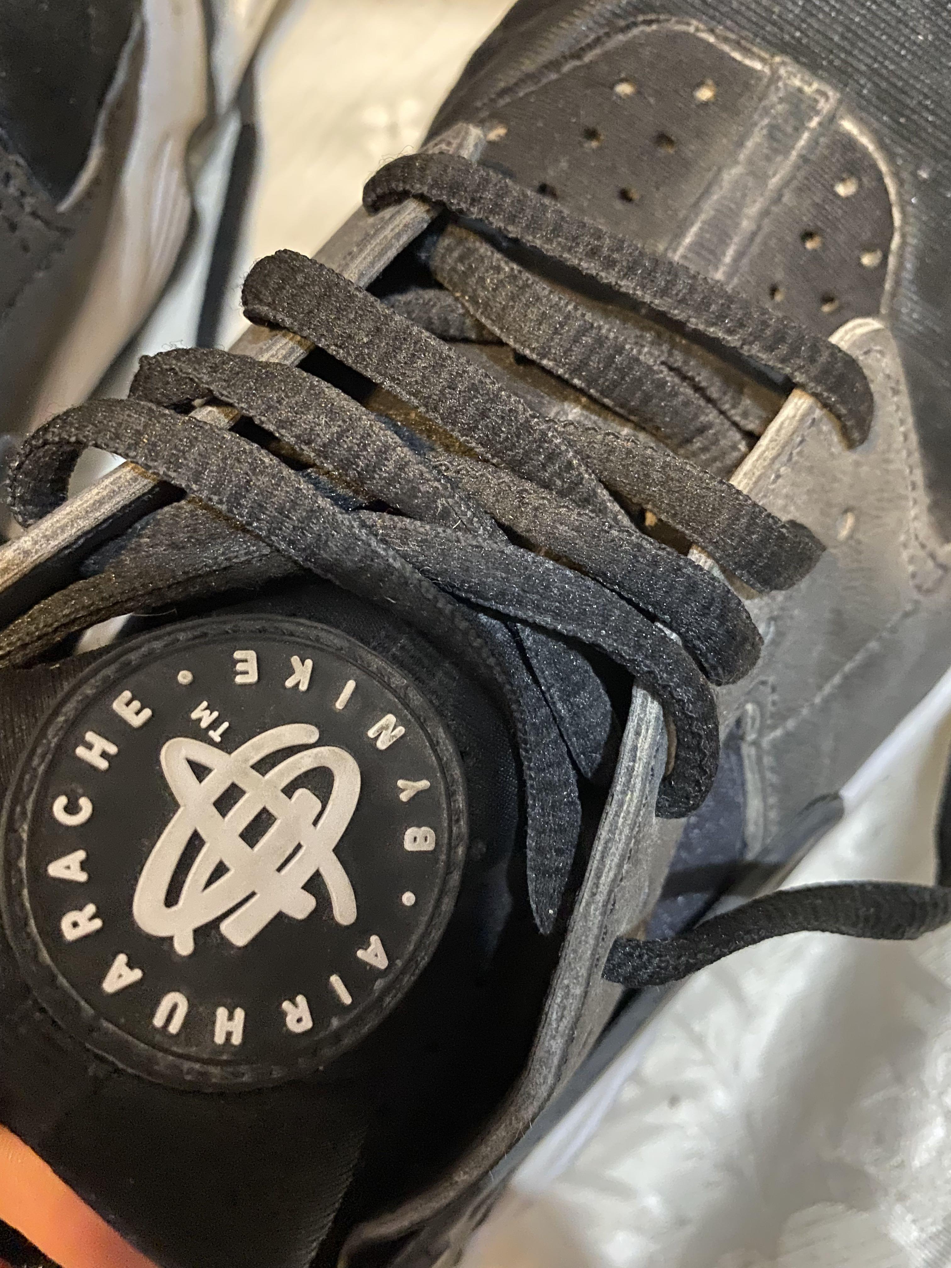 Authentic Nike Air Huarache Running Shoes Sneakers Nike Air Huarache Run White Black 634835 006