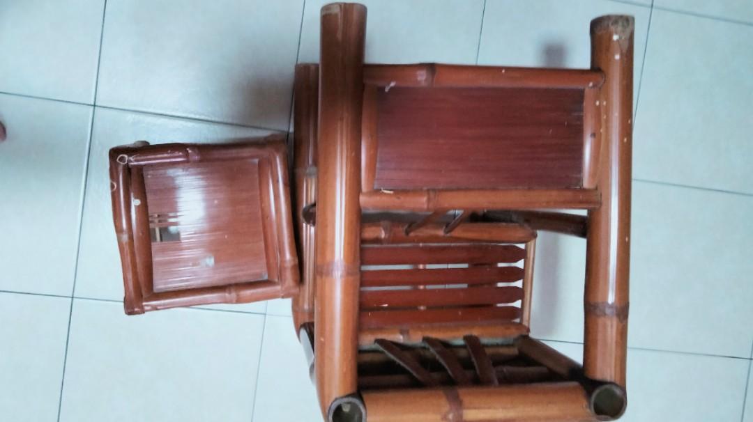 Bamboo feeding chair on sale