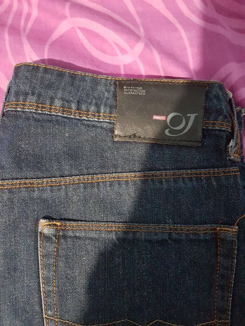 BENCH OJ (Category: Jeans) located in Tanza. Submitted by coki27 (Listing ID 1150149403, Image 1). Description: For Sale Bench OJ Straight cut fit Best fit to 28-31 250 + SF LBC courier RFS: Decluttering Meetup: Cavite area/Shipping T.Y..
