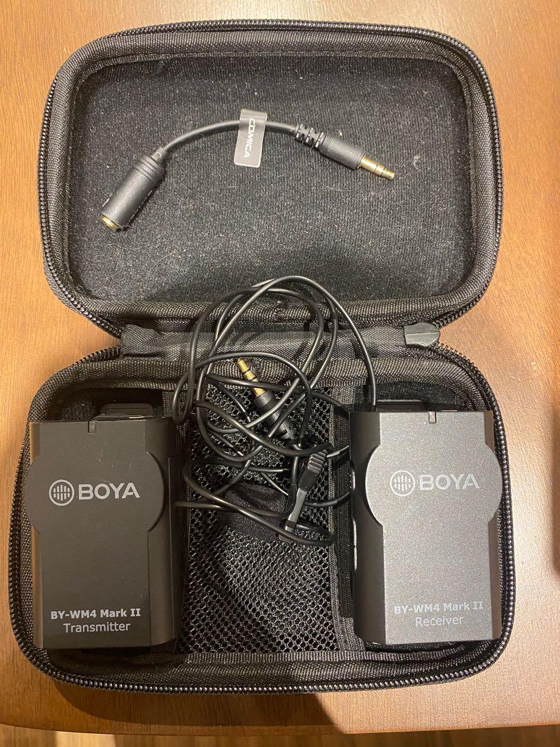 BOYA BY-WM4 MARK II WIRELESS LAV MICROPHONE, Audio on Carousell