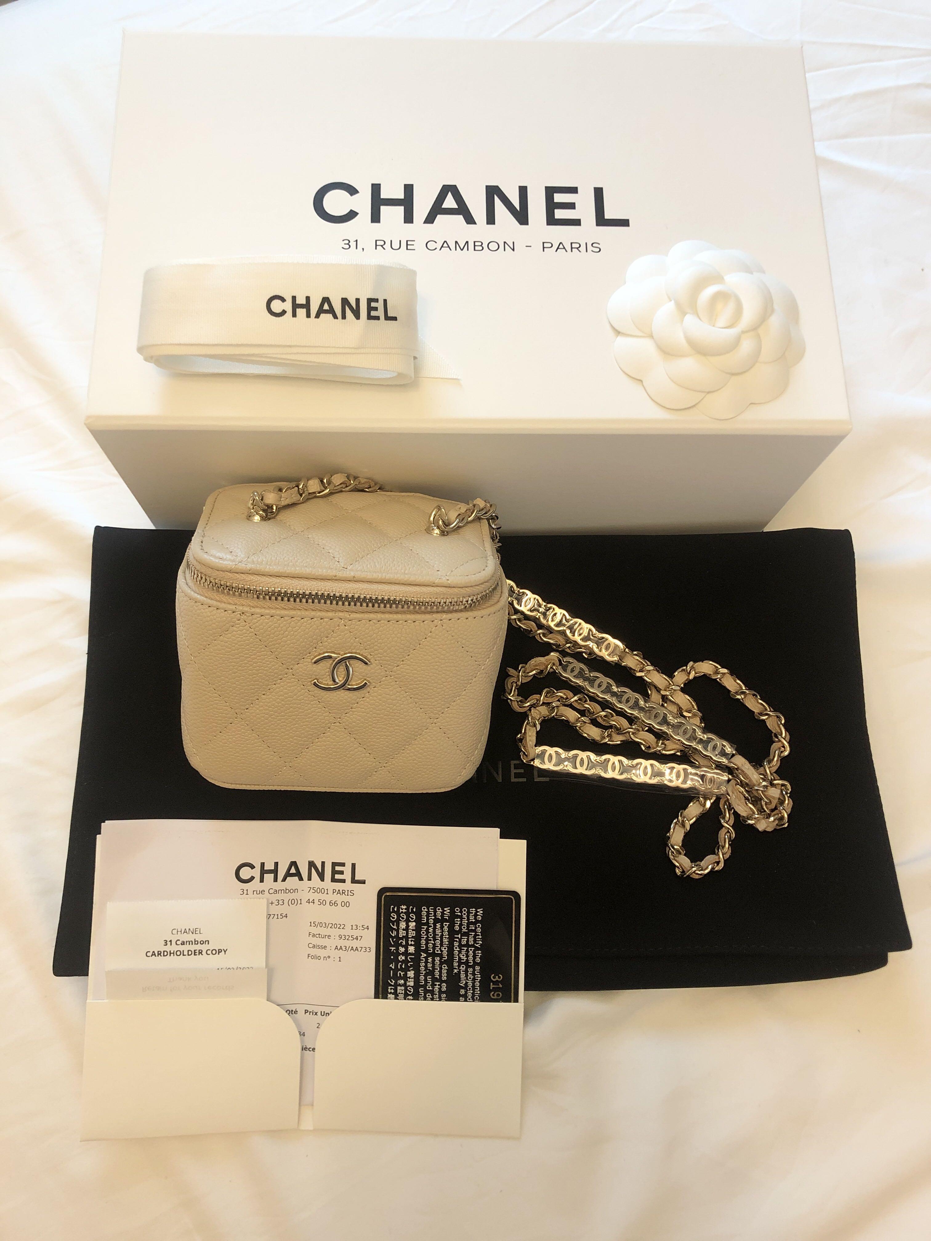 Chanel Vanity Box Black Bag RJL1755  LuxuryPromise