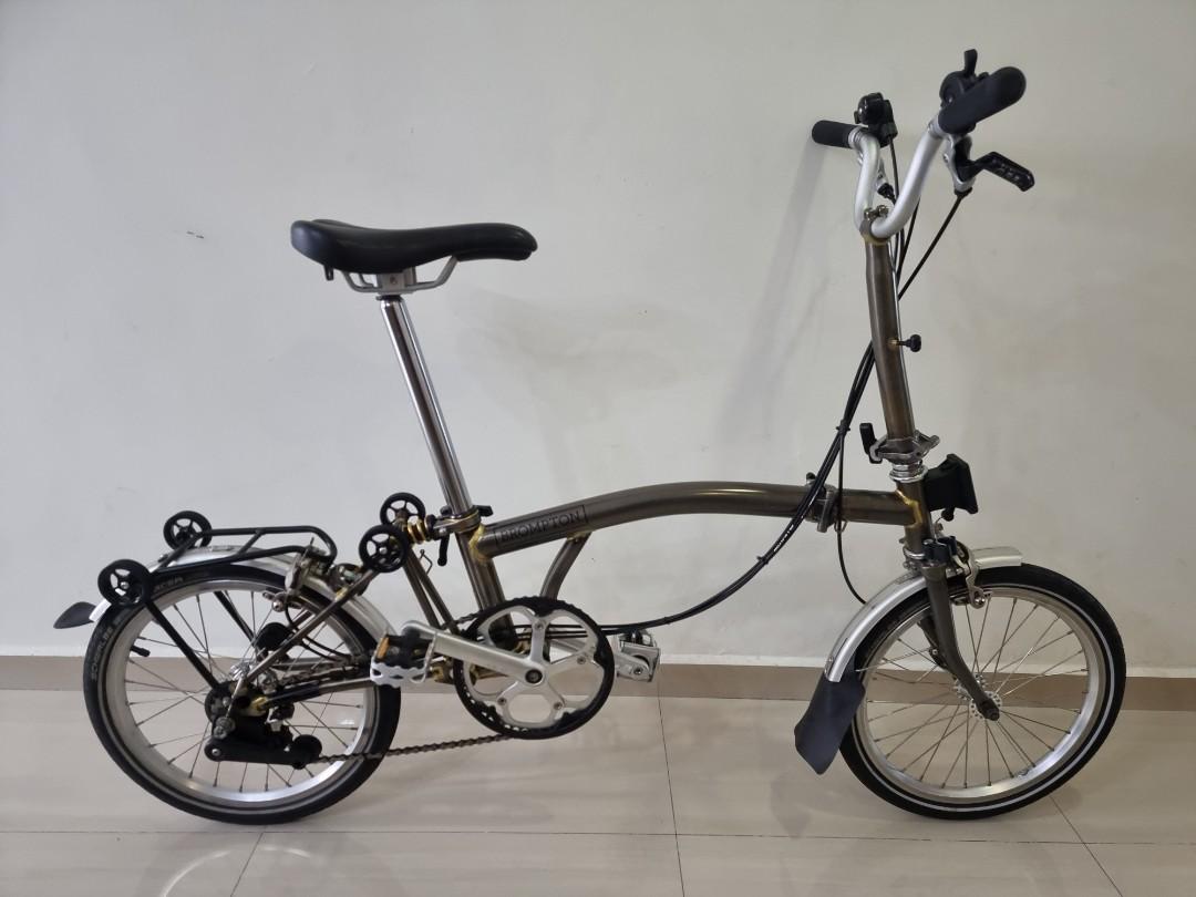 Brompton M6L Raw Lacquer