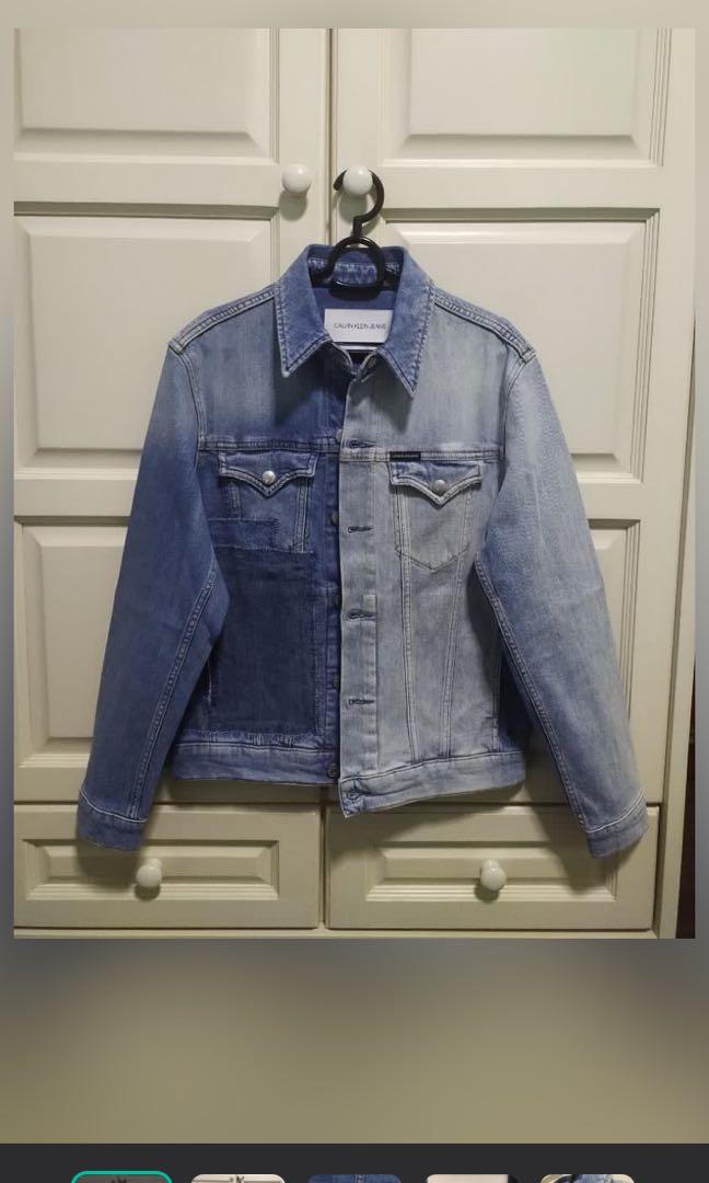 Calvin Klein s Patchwork Jacket Men s Fashion Coats Jackets and