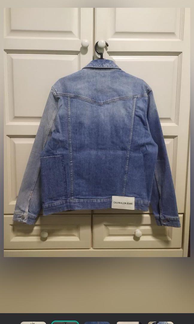 Calvin Klein s Patchwork Jacket Men s Fashion Coats Jackets and