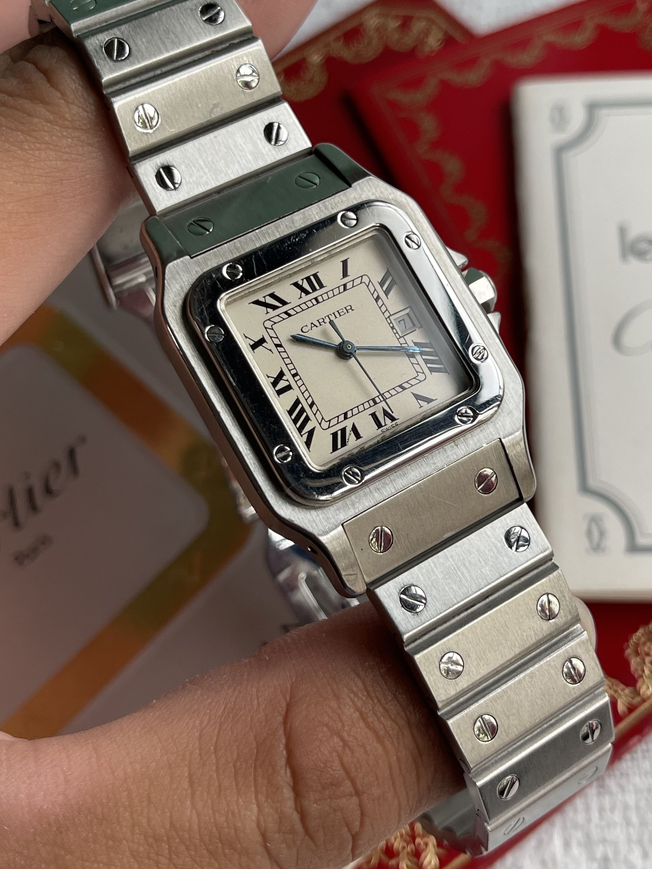 Cartier santos 2960 new arrivals