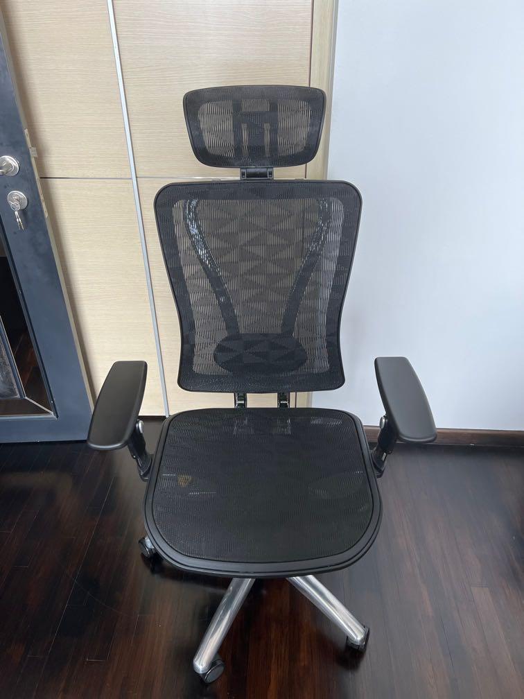 Office chair back support clearance broken