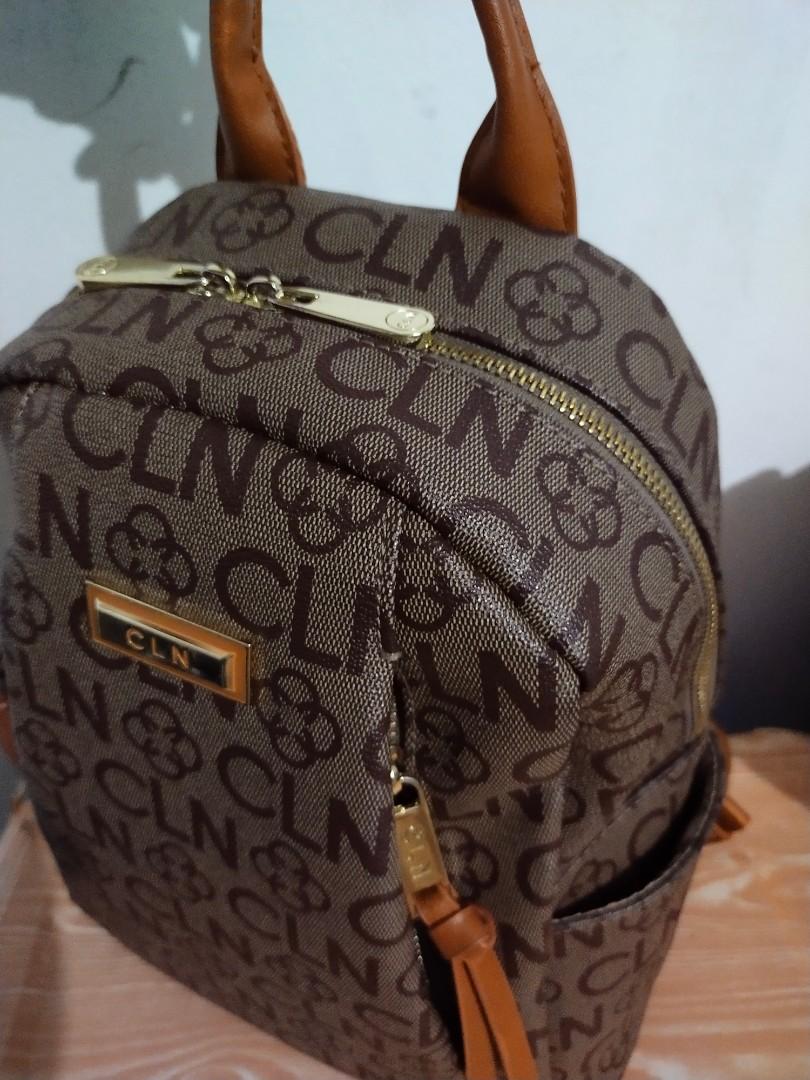 CLN Backpack (Brown), Men's Fashion, Bags, Backpacks on Carousell