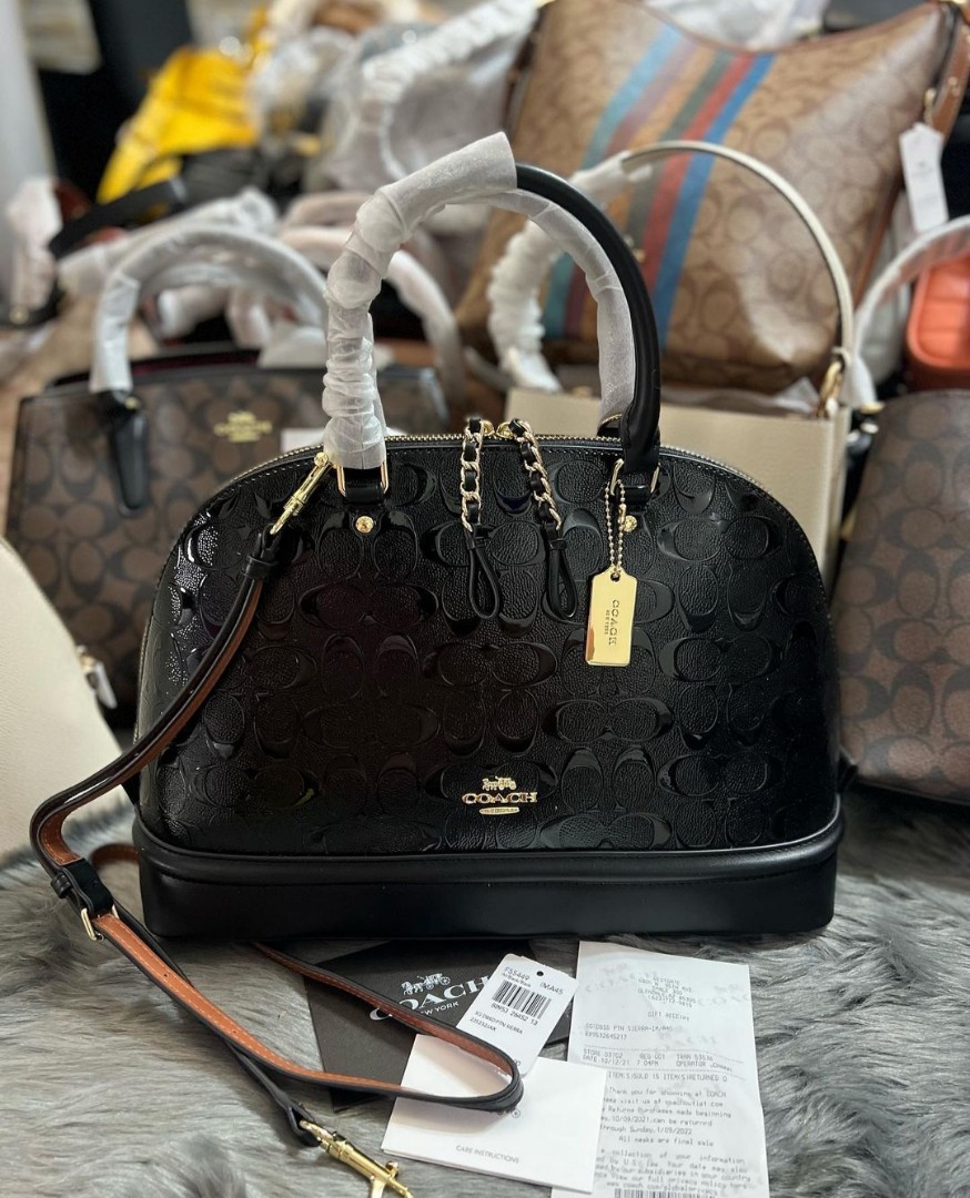Coach mini sales sierra debossed