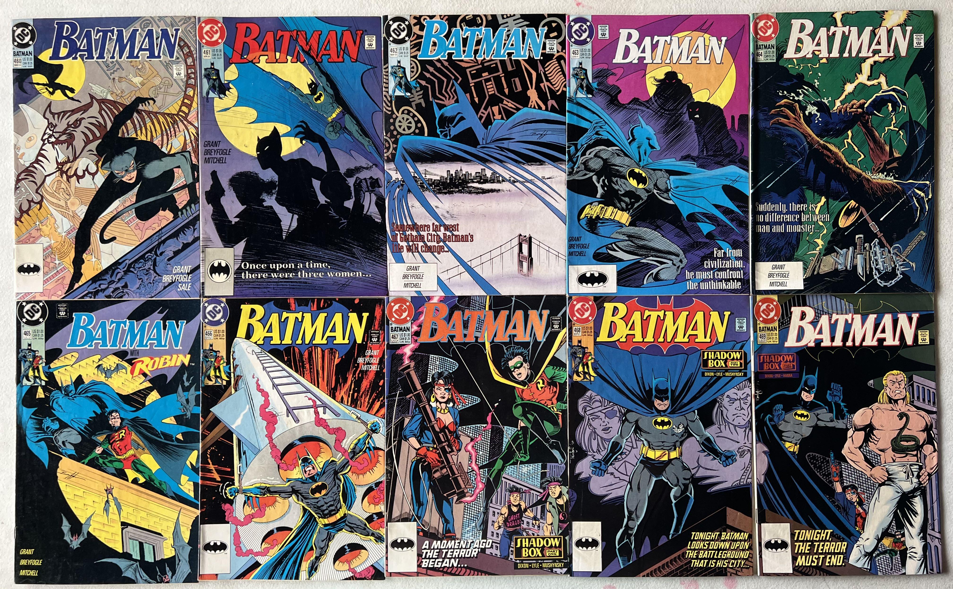 Comics - Batman Vol. 1 (#399, 401-402, 411, 413-415, 431, 440-469, 471-490,  497, 500-513, 521, 553, 612, 613, 615-617), Hobbies & Toys, Books &  Magazines, Comics & Manga on Carousell
