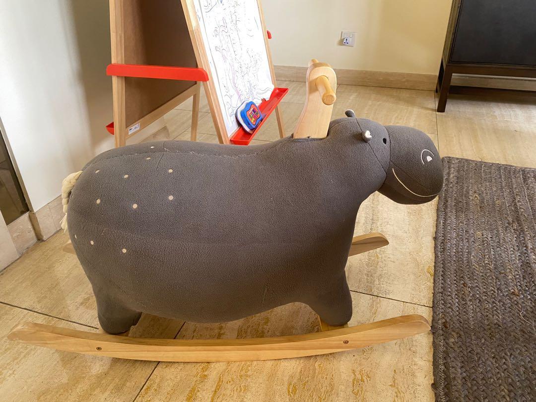 Crate and barrel kids hippo Babies Kids Infant Playtime on Carousell