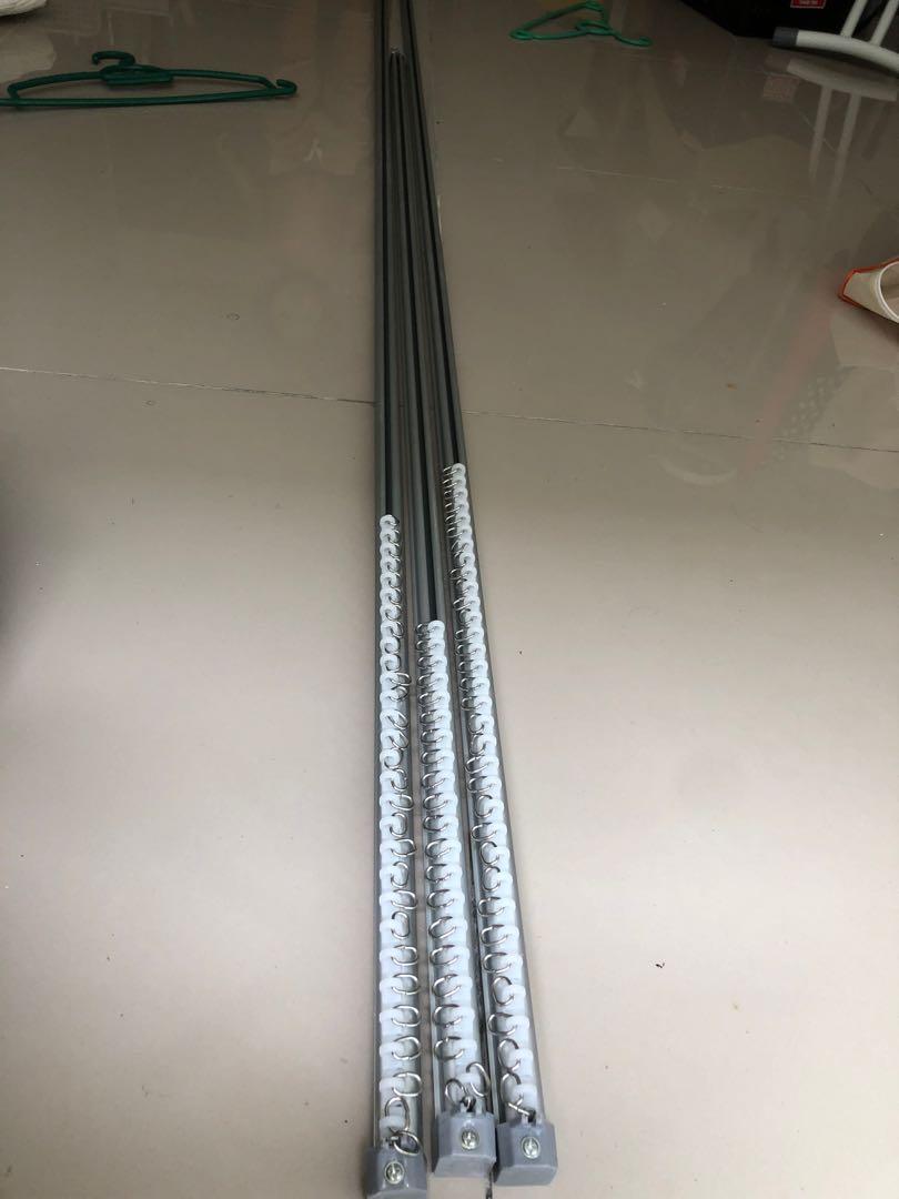 Curtain Railing (Railing Langsir), Furniture & Home Living, Home Decor