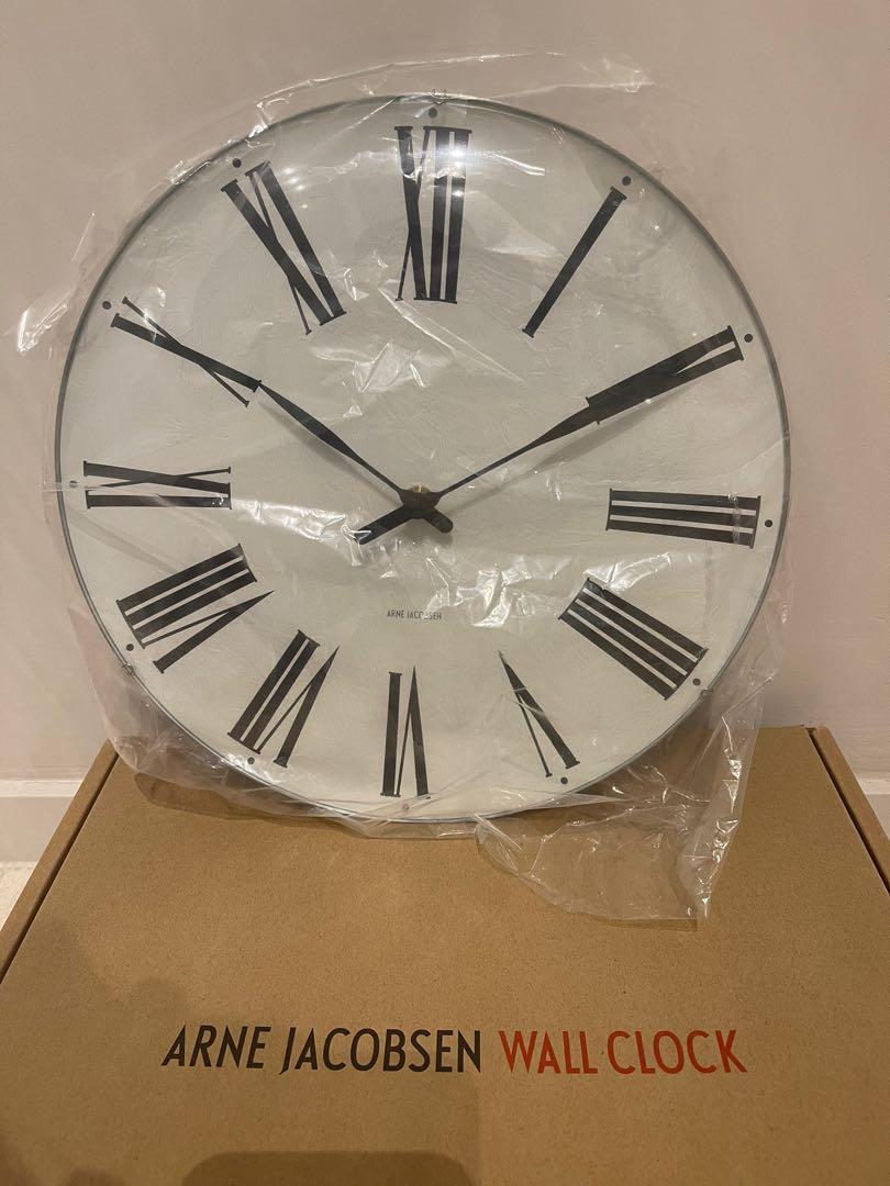 Designer Wall clock by Arne Jacobsen, 傢俬＆家居, 家居裝飾, 時鐘