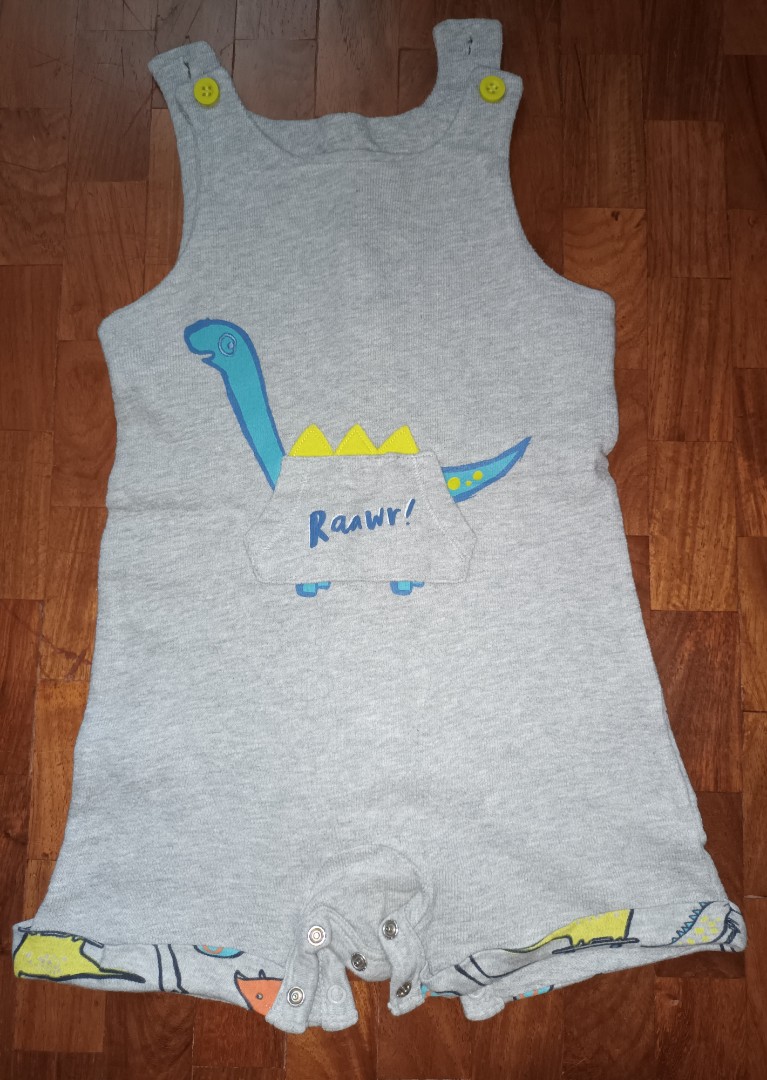 Dinosaur Overalls with Alligator Shirt, Babies & Kids, Babies & Kids