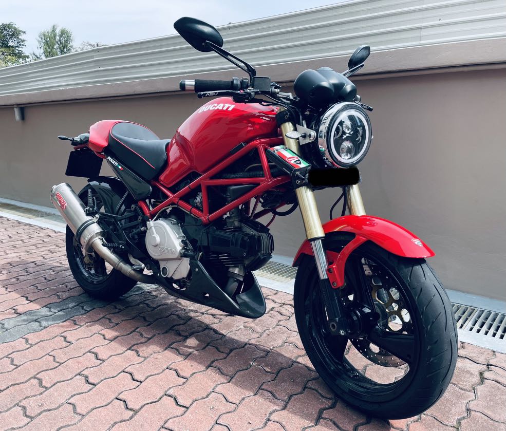 Ducati monster 400 cafe racer outlet