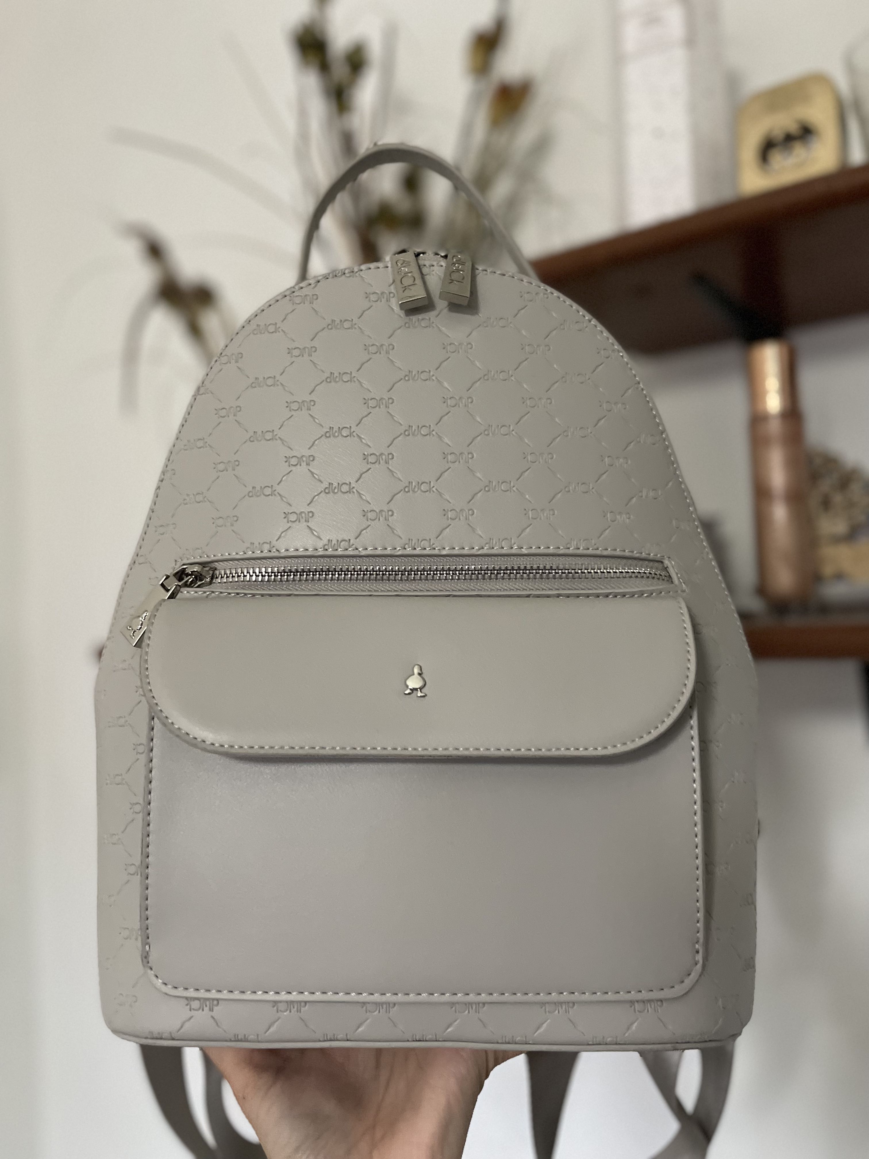 Louis Vuitton Discovery Backpack Monogram Antarctica Taiga PM White in  Taiga Leather/Coated Canvas with Silver-tone - US