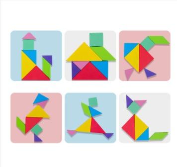 DuduToys 3D Magnetic Toys Jigsaw Tangram Puzzles for Kids Game ...