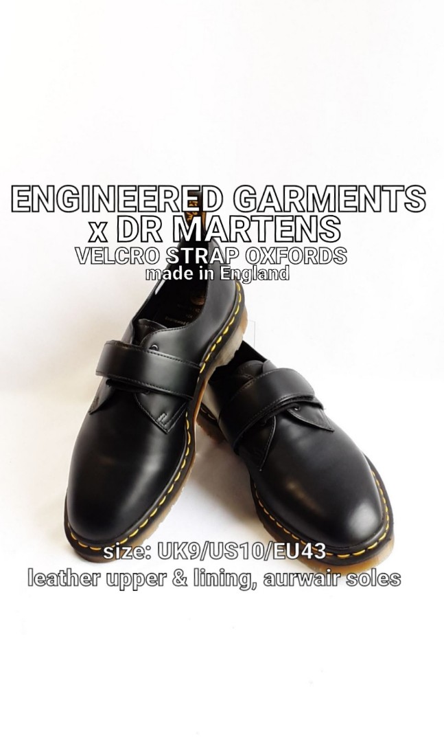 MID YEAR SALE Engineered Garments x Dr Martens Velcro Strap