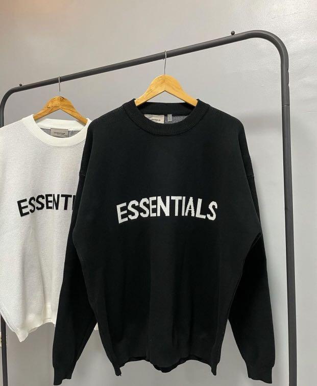 Essentials Fear Of God Knitted (Category: Hoodies) located in Subic. Submitted by litkultureph (Listing ID 1150057808, Image 1). Description: Essentials Fear of God Knitted Hoodie Color: Black, White, Size: S M L XL XXL Pre-order 7-9 days ETA Payment First Policy Gcash/Palawan Express only Buyer will shoulder shipping fee Dm us to inquire/ make offer .