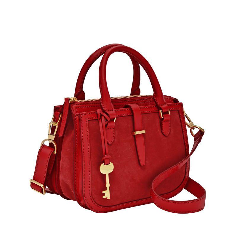 Red suede clearance leather