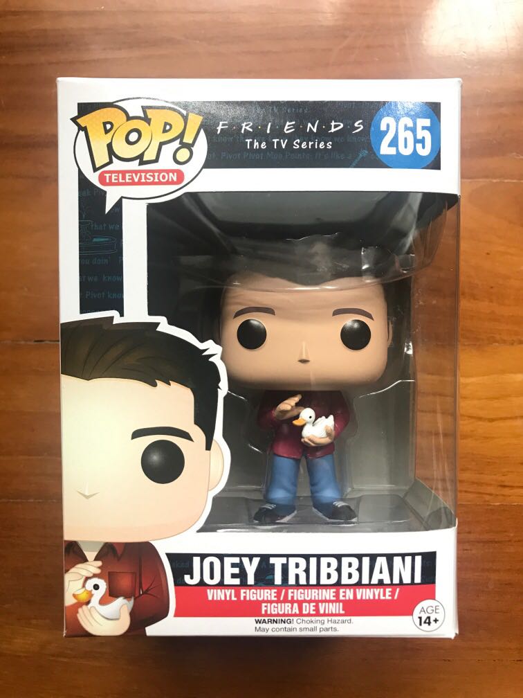 Funko Pop! #265 - Joey Tribbiani (Friends TV Series) - Authentic ...
