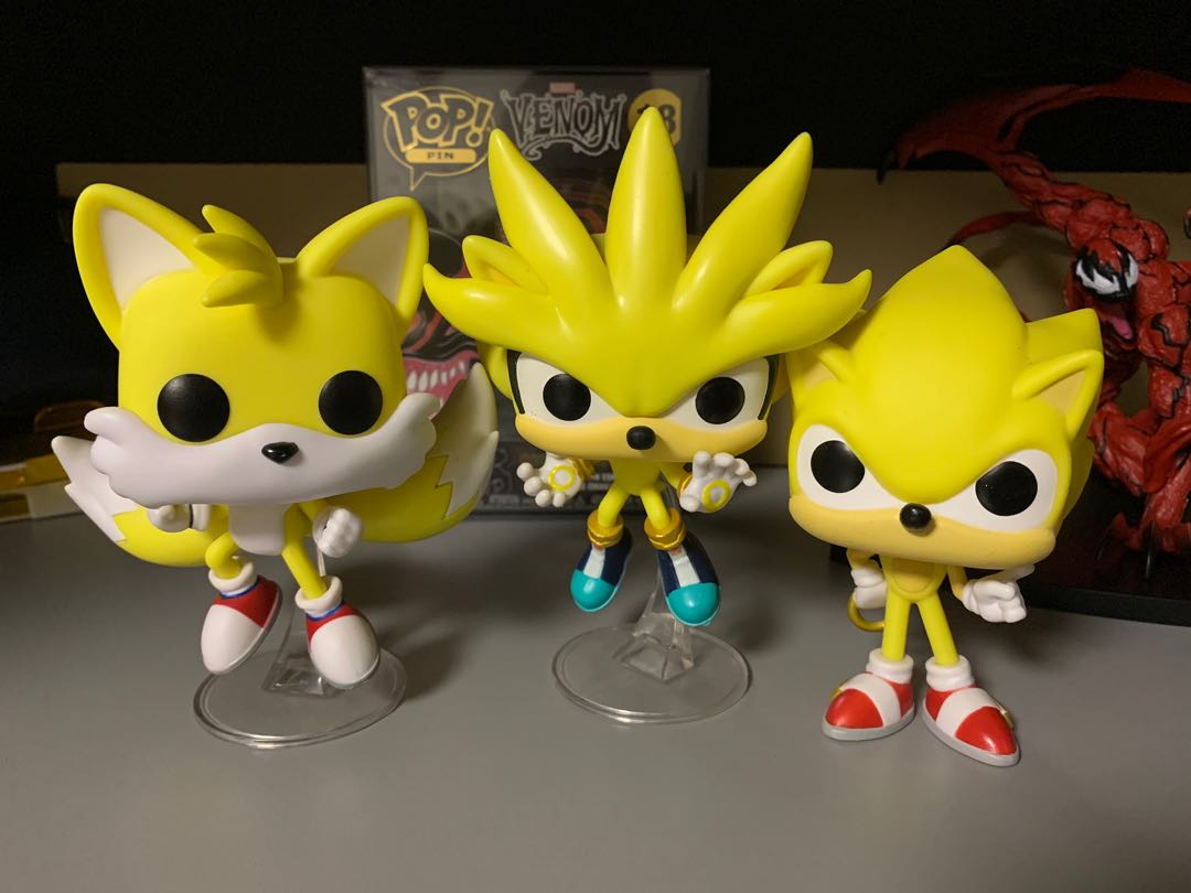 Verified Super Tails & Super Silver (2-Pack) [SDCC] by Funko Pop!