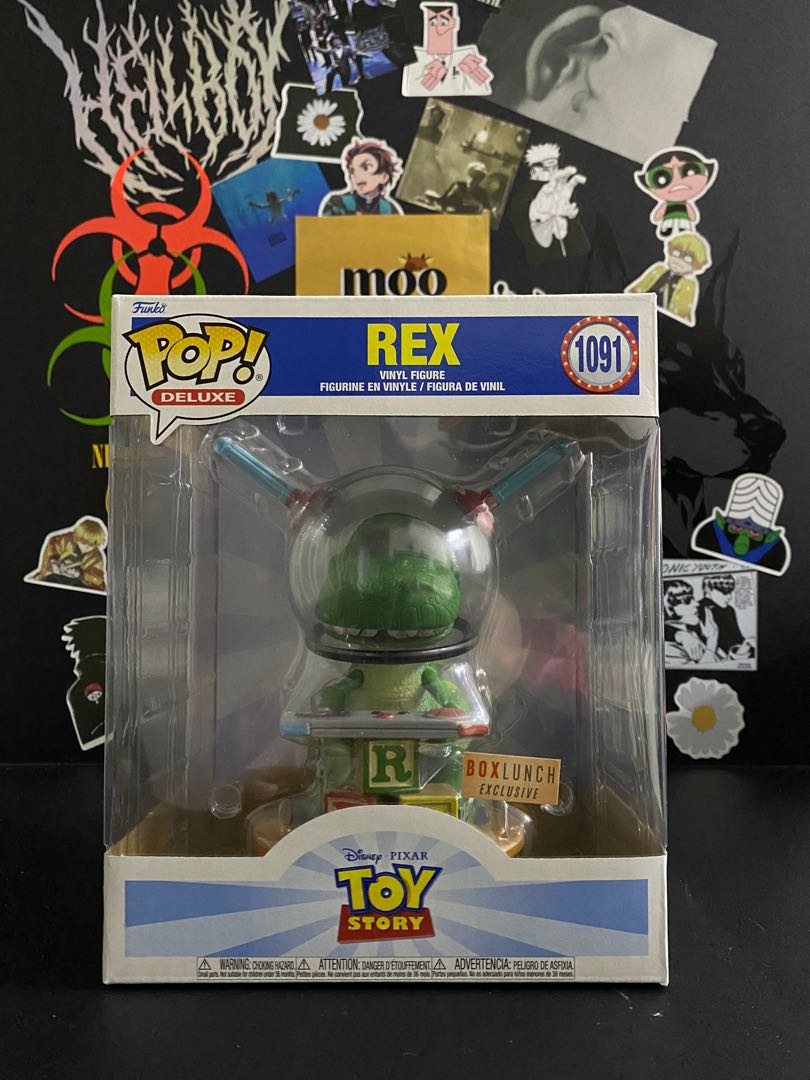 Disney Pixar Toy Story Rex 2022 Funko Pop! Deluxe Vinyl BoxLunch